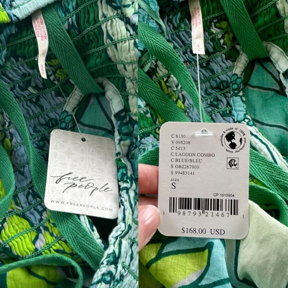 NWT Free People Bayside Florals Maxi Dress Size S - Picture 3 of 16